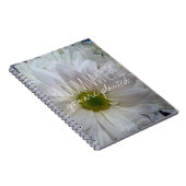 Carnet de monogramme de fleur (Côté Droit)