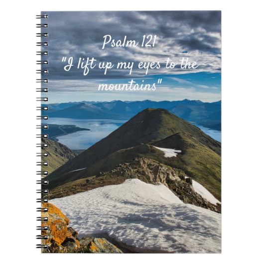 Carnet de montagne Psalm 121 (Devant)