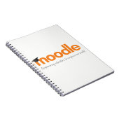 Carnet de Moodle : Crayon orange (Côté Droit)