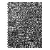 Carnet de Motif de points déformés (Devant)