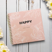 Carnet de motivation de luxe Boss Lady Pink