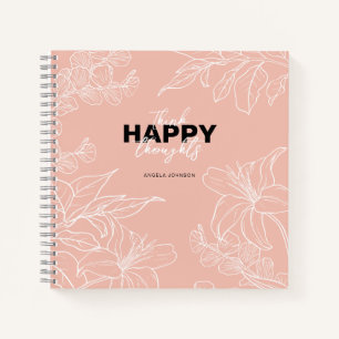 Carnet de motivation de luxe Boss Lady Pink