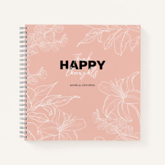 Carnet de motivation de luxe Boss Lady Pink