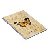 Carnet de mots Papillon (Côté Droit)