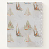 Carnet de navigation - Illustration nautique vinta (Dos)