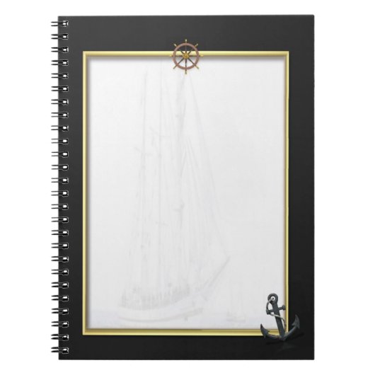 Carnet de navire à voile (Devant)