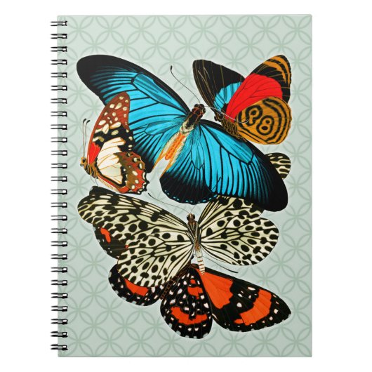 Carnet de NO1 de collage de papillon (Devant)