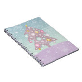 Carnet de Noël arbre de Noël pastel (Côté Droit)