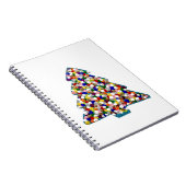 Carnet de Noël bleu (Côté Droit)