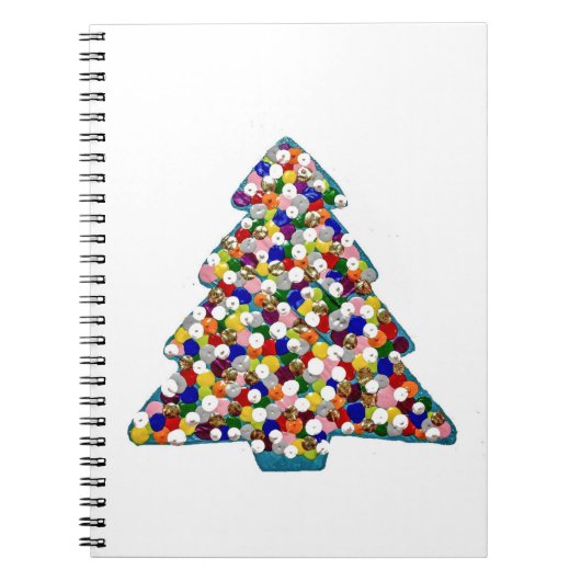 Carnet de Noël bleu (Devant)