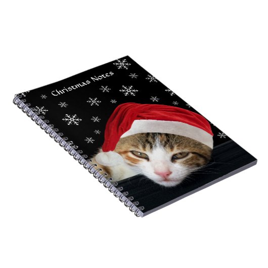 Carnet de Noël de chat (Côté Droit)
