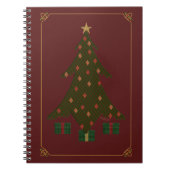 Carnet de Noël doré (Devant)