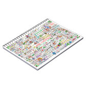 Carnet de Noël festif (Côté gauche)