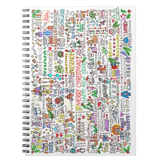 Carnet de Noël festif (Devant)