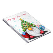 Carnet de Noël Gnome avec cadeaux (Côté Droit)
