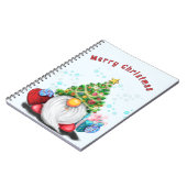 Carnet de Noël Gnome mignon (Côté gauche)