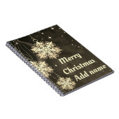 Carnet de Noël personnalisé (Côté Droit)