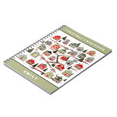 Carnet de Noël personnalisé (Côté gauche)