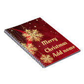 Carnet de Noël personnalisé (Côté Droit)