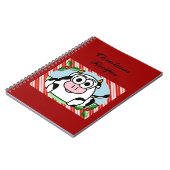 Carnet de Noël/Repas de Carla Cow (Côté gauche)