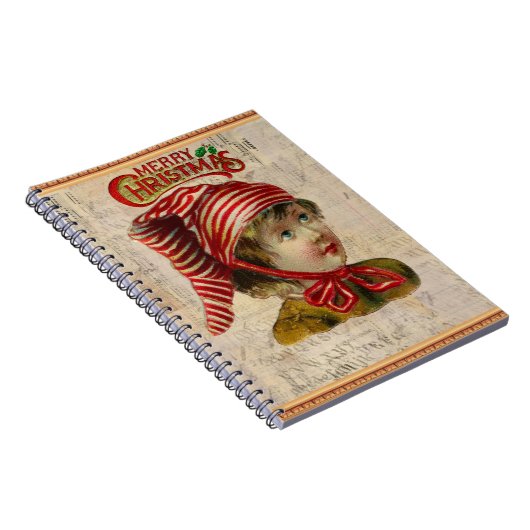 Carnet de Noël Vintage (Côté Droit)