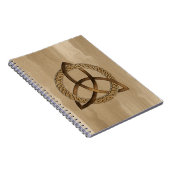 Carnet de noeud Celtic Triquetra Trinity (Côté Droit)
