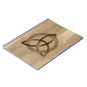 Carnet de noeud Celtic Triquetra Trinity