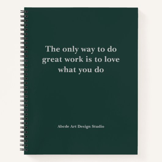 Carnet de nom d'adresse de l'équipe personnalisée (Devant)