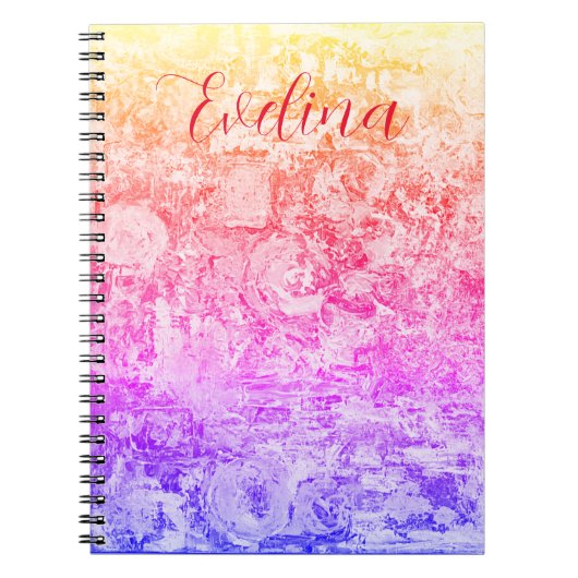 Carnet de nom de fille personnalisé (Devant)