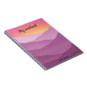 Carnet de nom personnalisé "Mon Carnet" (Côté Droit)