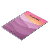 Carnet de nom personnalisé "Mon Carnet" (Côté gauche)