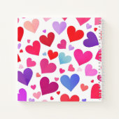 Carnet De nombreux cœurs (Dos)