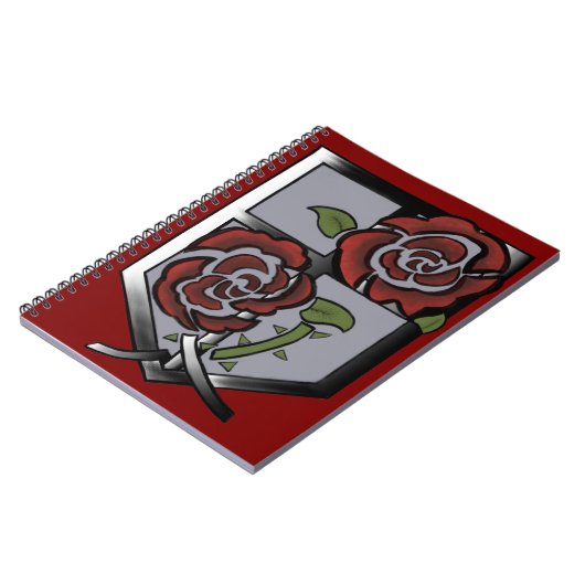 Carnet de note l'attaque des titans garnison (Côté gauche)