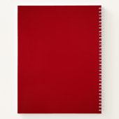 Carnet de notes à logo d'entreprise moderne minima (Dos)