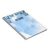 Carnet de notes à monogramme minimal de luxe (Côté Droit)