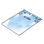 Carnet de notes à monogramme minimal de luxe (Côté gauche)