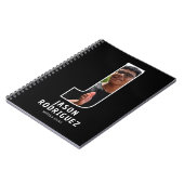 Carnet de notes à monogramme photo initial « J » m (Côté gauche)