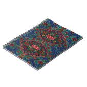 Carnet de notes à motif de tapis persan – Élégante (Côté gauche)