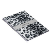 Carnet de notes à motif peau d'imprimé léopard (Côté Droit)