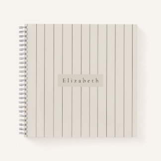 Carnet de notes à nom moderne 