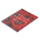 Carnet de notes à spirale (Côté gauche)