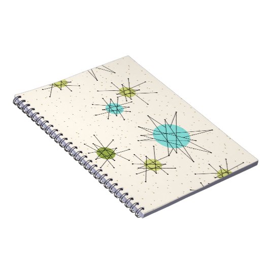 Carnet de notes à spirale atomique iconique de (Côté Droit)