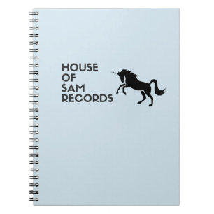 Carnet de notes à spirale - Chambre des disques d