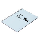 Carnet de notes à spirale - Chambre des disques de (Côté gauche)