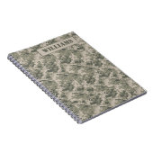 Carnet de notes à spirale d'ACU Camoflauge Digital (Côté Droit)