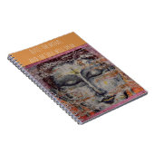 Carnet de notes à spirale d'art de Bouddha de (Côté Droit)