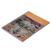 Carnet de notes à spirale d'art de Bouddha de (Côté gauche)