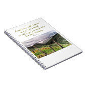 Carnet de notes à spirale d'art de paysage de (Côté Droit)