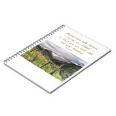 Carnet de notes à spirale d'art de paysage de (Côté gauche)
