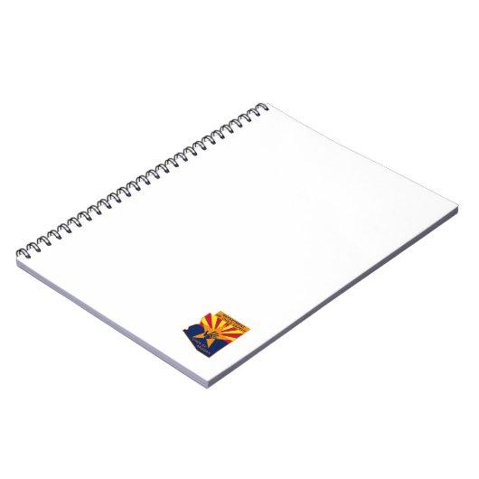 Carnet de notes à spirale d'AZDCS (Côté gauche)